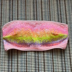 Victoria’s Secret Sparkly Rainbow Bikini Top